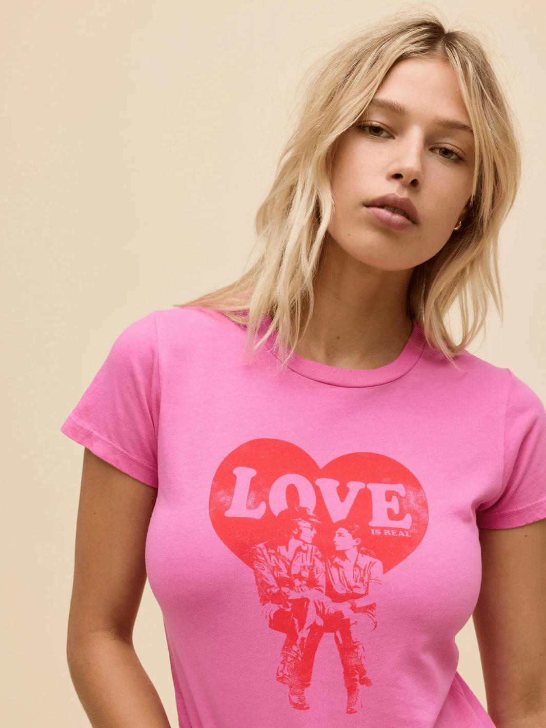 DAYDREAMER LA - John Lennon Love is Real Headliner Tee - Jayden P Boutique