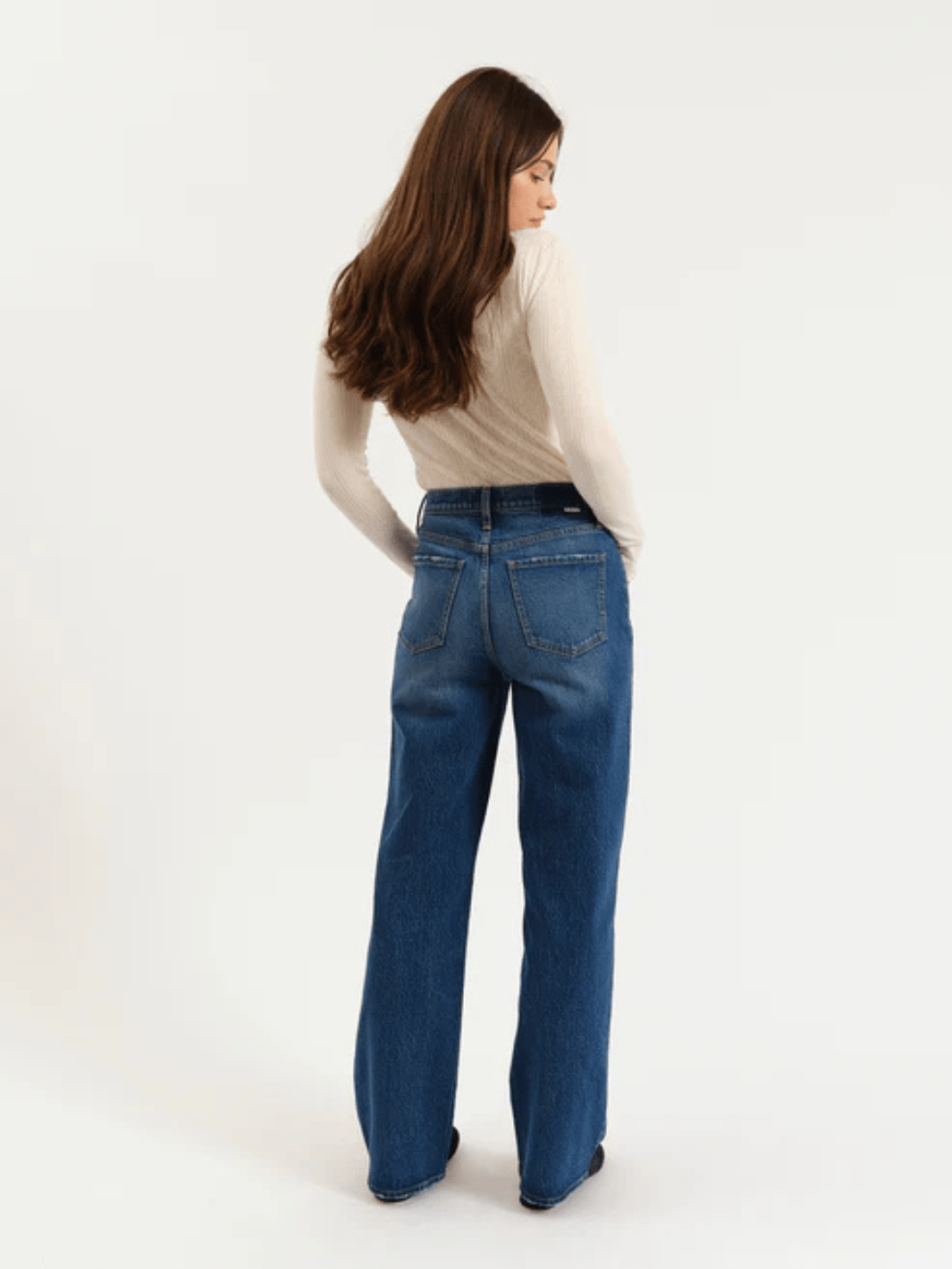 DAZE DENIM - City Straight High Rise Straight Leg Jeans - Jayden P Boutique