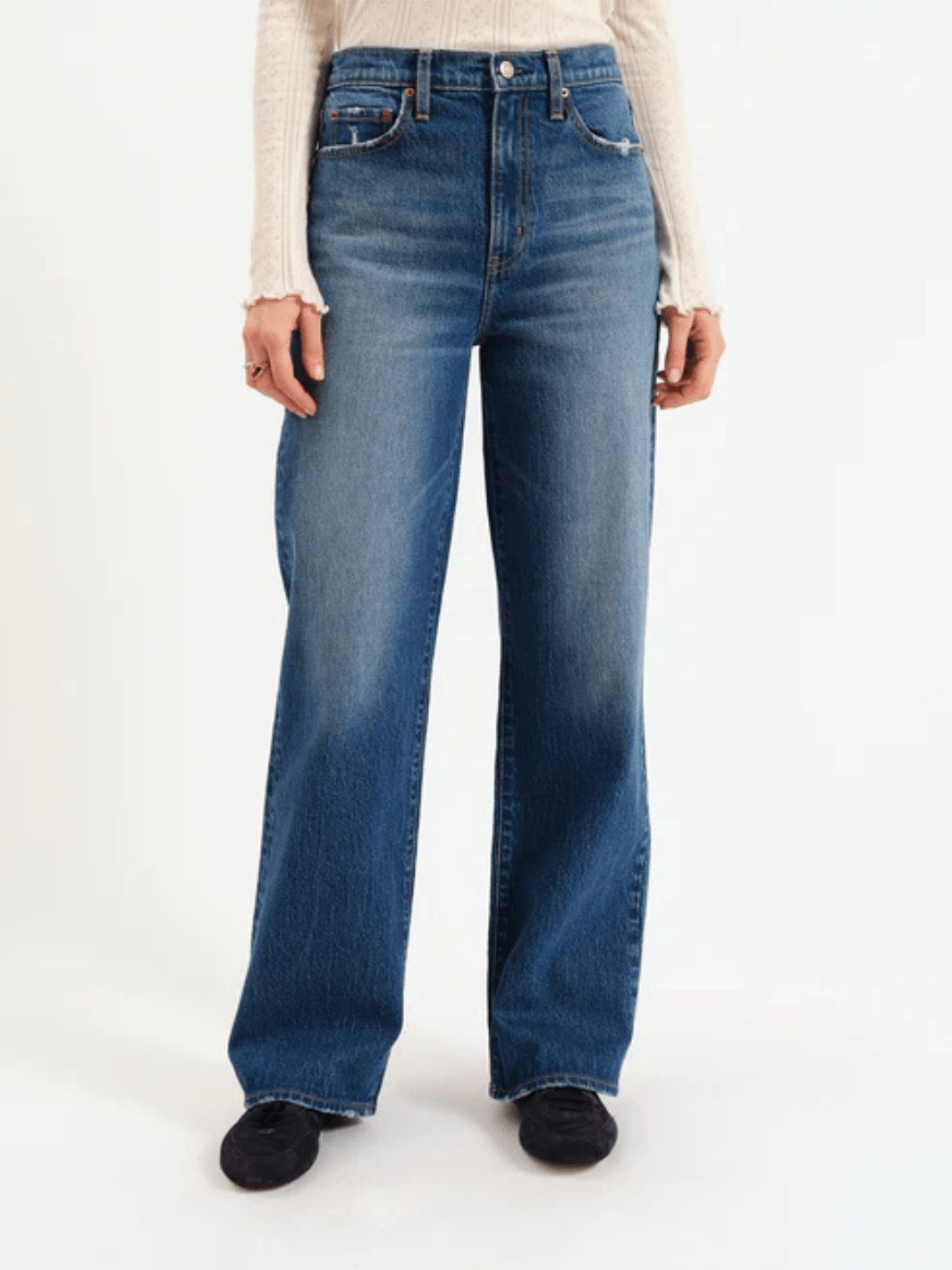 DAZE DENIM - City Straight High Rise Straight Leg Jeans - Jayden P Boutique