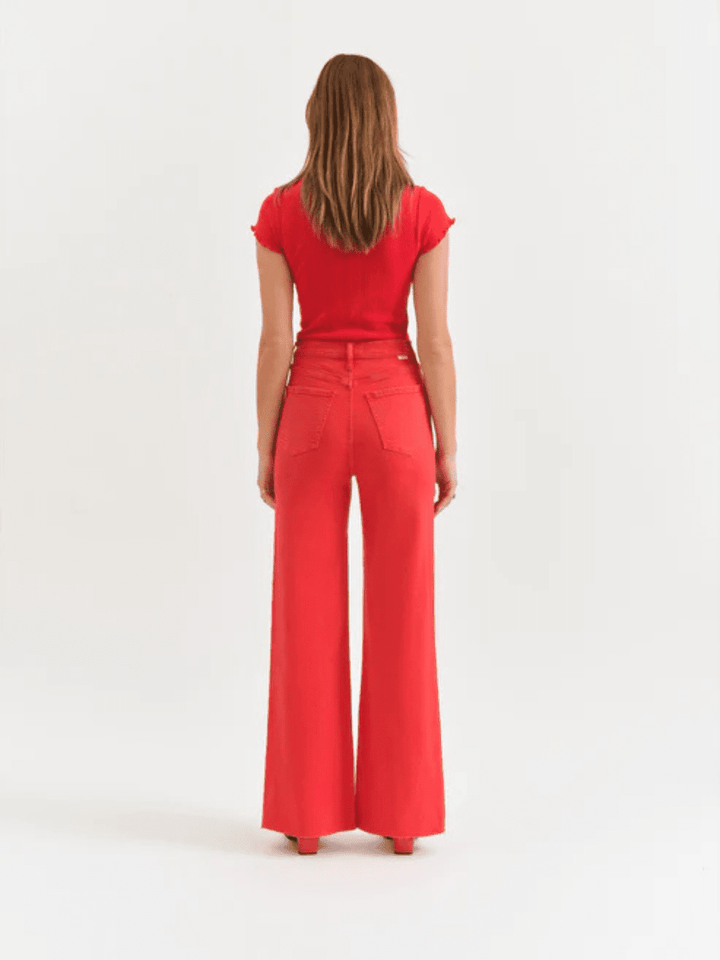 DAZE DENIM - Far Out High Rise Wide Leg Jeans - BLOOMING VINTAGE - Jayden P Boutique