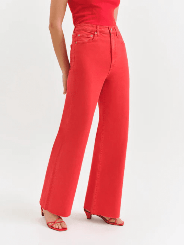 DAZE DENIM - Far Out High Rise Wide Leg Jeans - BLOOMING VINTAGE - Jayden P Boutique