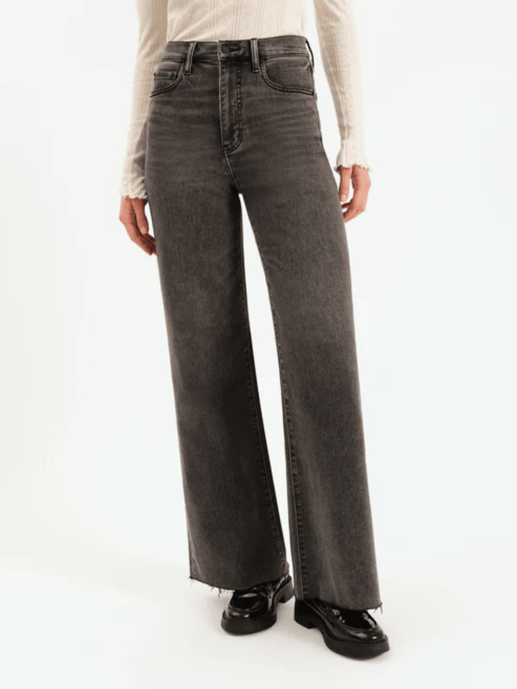 DAZE DENIM - Far Out High Rise Wide Leg Jeans - BLOOMING VINTAGE - Jayden P Boutique