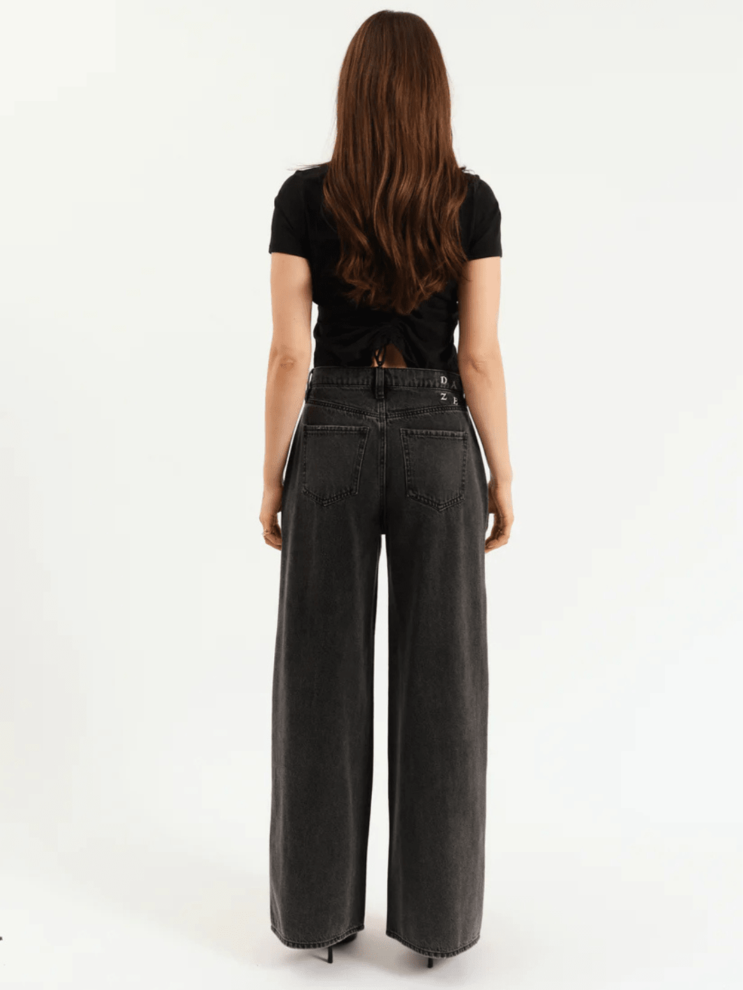 DAZE DENIM - Far Out High Rise Wide Leg Jeans - BLOOMING VINTAGE - Jayden P Boutique