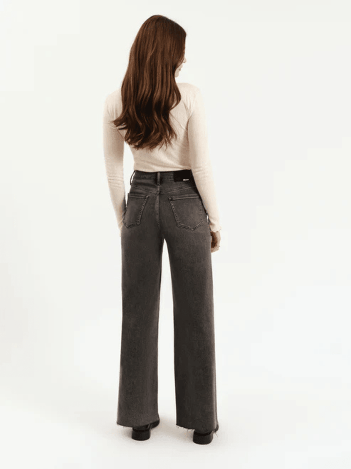 DAZE DENIM - Far Out High Rise Wide Leg Jeans - BLOOMING VINTAGE - Jayden P Boutique
