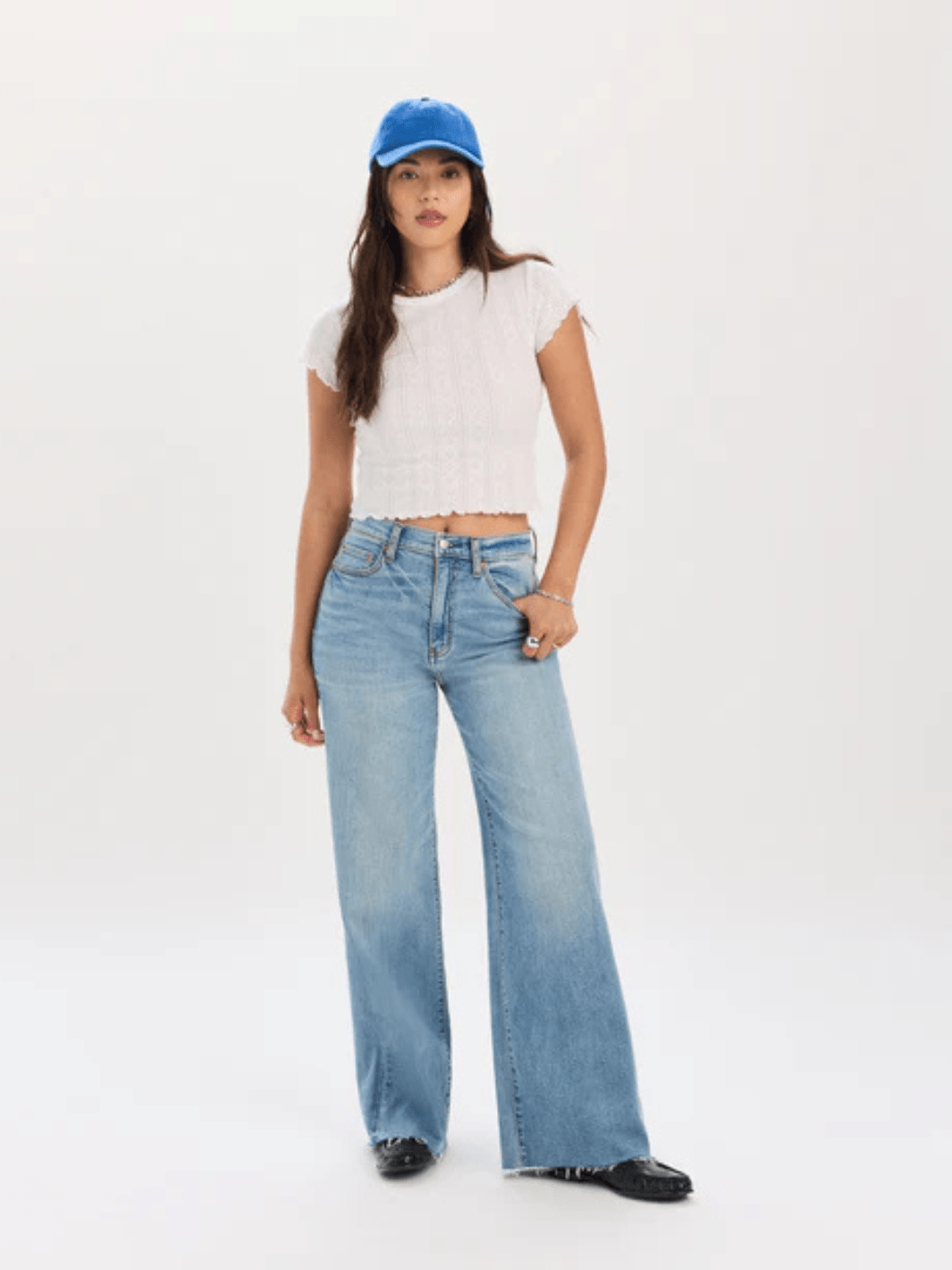 DAZE DENIM - Far Out High Rise Wide Leg Jeans - Jayden P Boutique