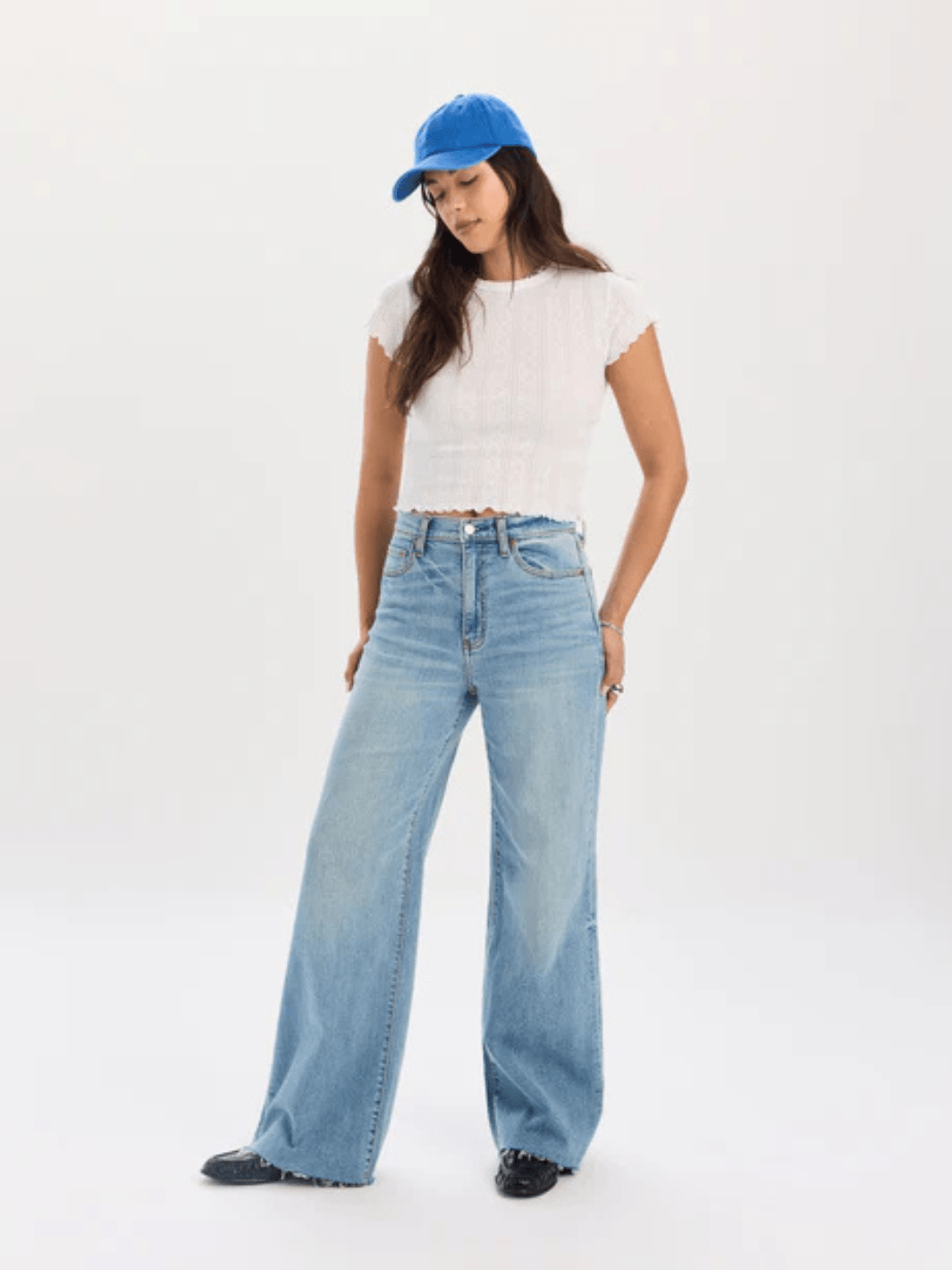 DAZE DENIM - Far Out High Rise Wide Leg Jeans - Jayden P Boutique