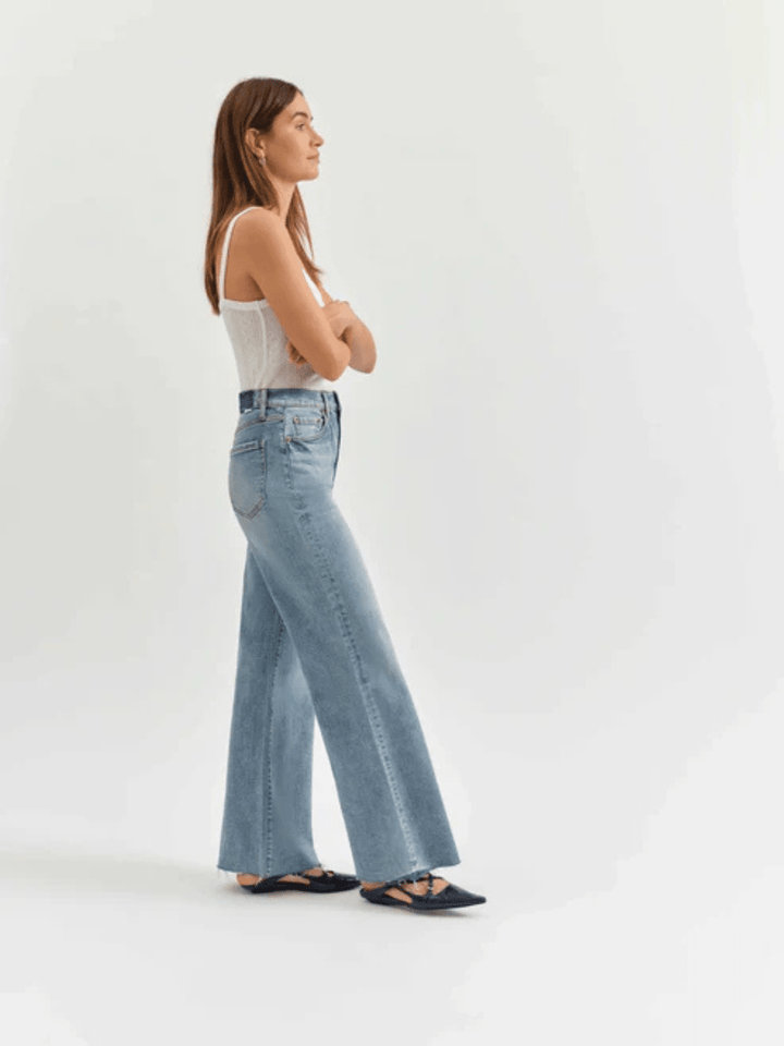 DAZE DENIM - Far Out High Rise Wide Leg Jeans - Jayden P Boutique