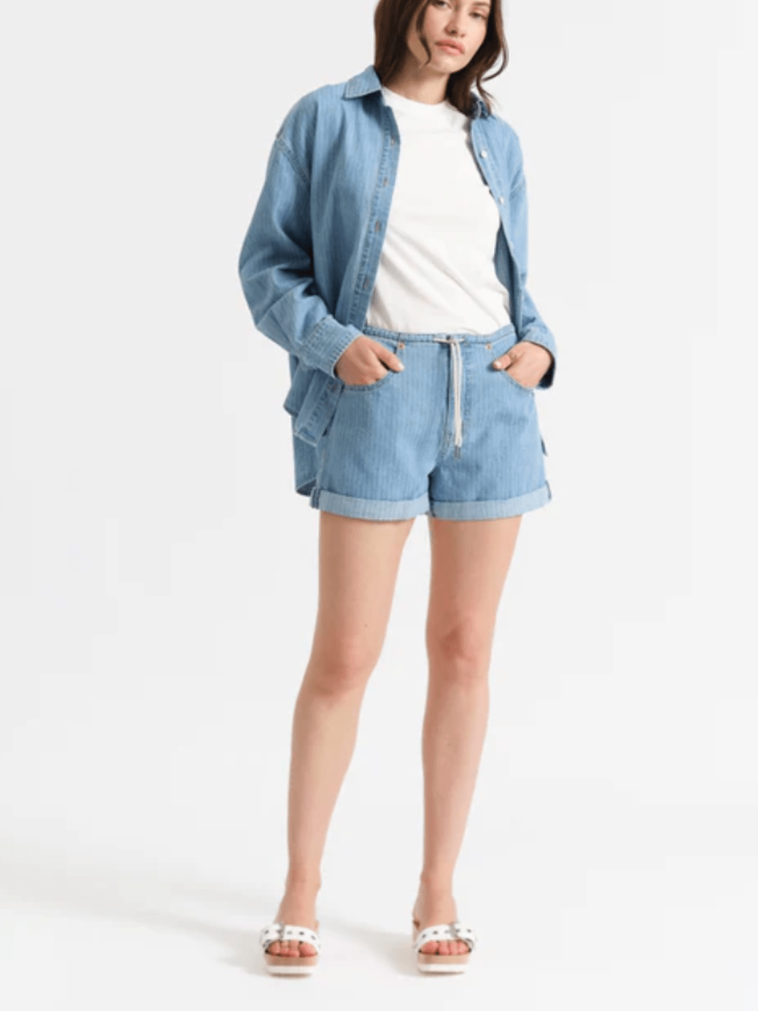 DAZE DENIM - Maddie Mid Rise Short - Jayden P Boutique