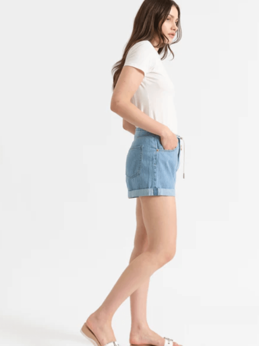 DAZE DENIM - Maddie Mid Rise Short - Jayden P Boutique