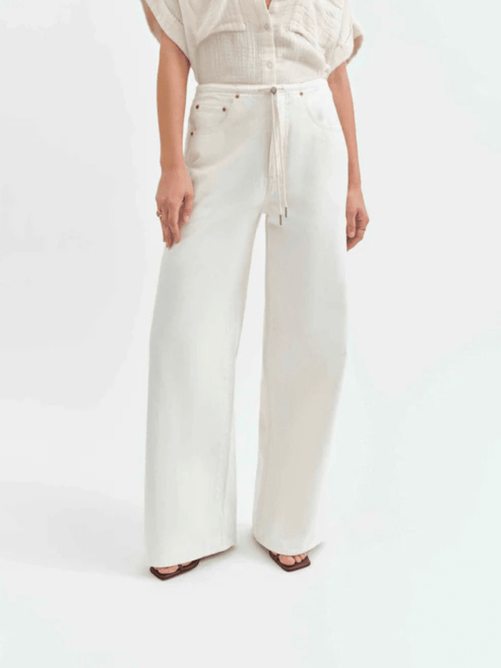 DAZE DENIM - Madison Mid Rise Wide Leg Jeans - Jayden P Boutique