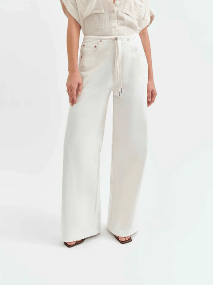 DAZE DENIM - Madison Mid Rise Wide Leg Jeans - Jayden P Boutique