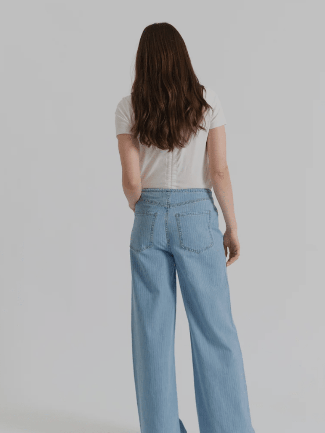 DAZE DENIM - Madison Mid Rise Wide Leg Jeans - Jayden P Boutique