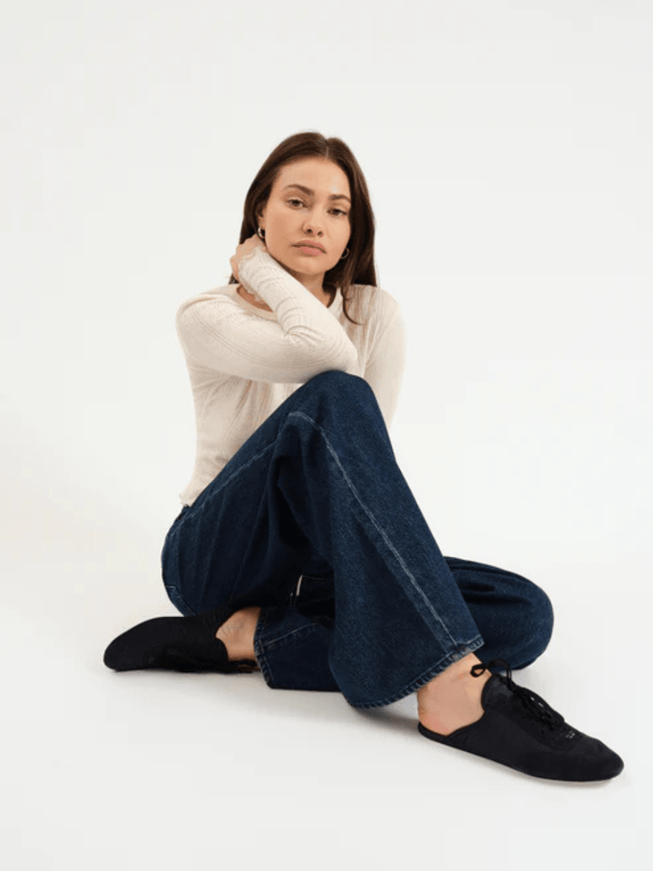 DAZE DENIM - Madison Mid Rise Wide Leg Jeans - Jayden P Boutique