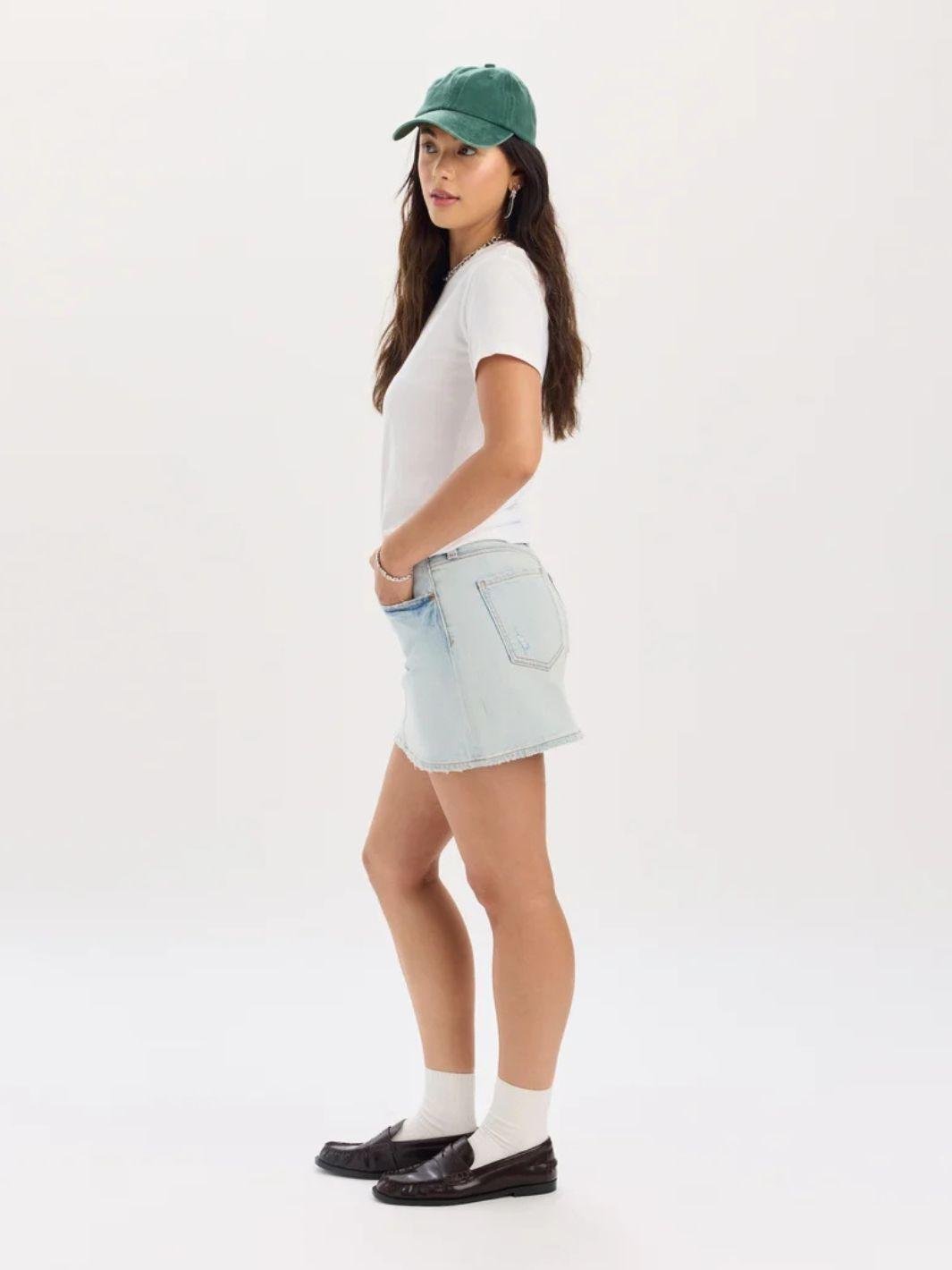 DAZE DENIM - Malibu Mini Denim Skirt by Daze denim | Jayden P Boutique