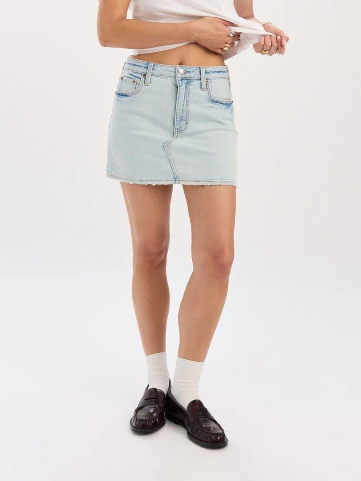 DAZE DENIM - Malibu Mini Denim Skirt by Daze denim | Jayden P Boutique