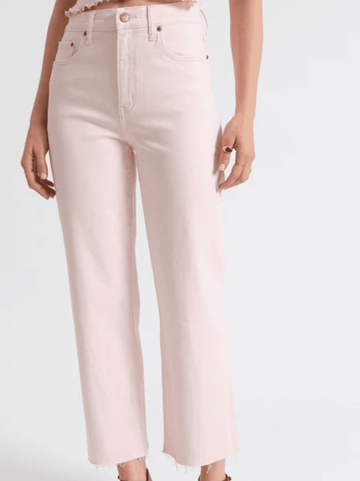 DAZE DENIM - Pleaser High Rise Wide Ankle Jeans - Jayden P Boutique