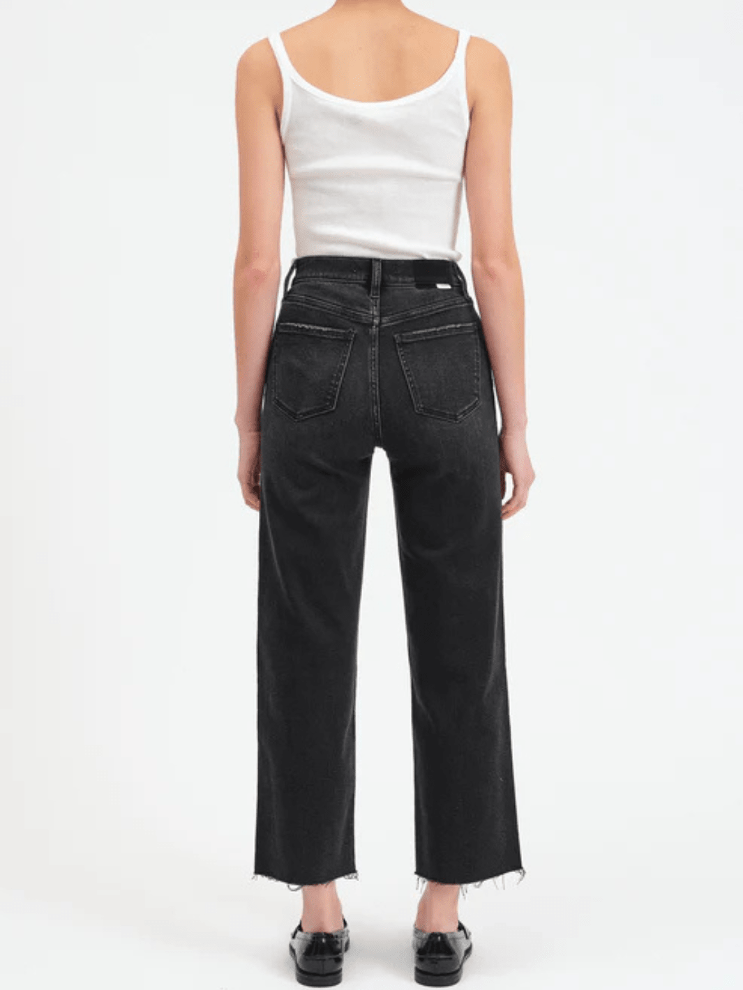 DAZE DENIM - Pleaser High Rise Wide Ankle Jeans - Jayden P Boutique