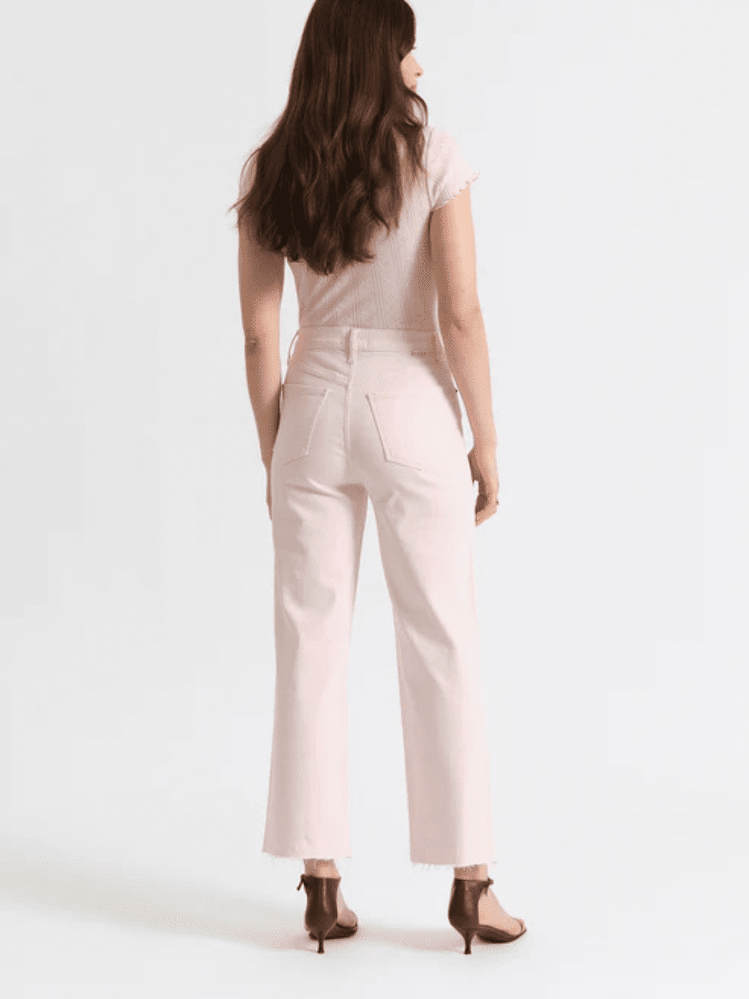 DAZE DENIM - Pleaser High Rise Wide Ankle Jeans - Jayden P Boutique