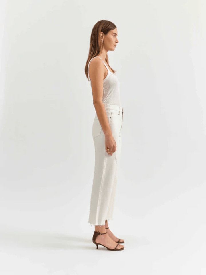 DAZE DENIM - Sundaze Crop High Rise Vintage Straight - Jayden P Boutique