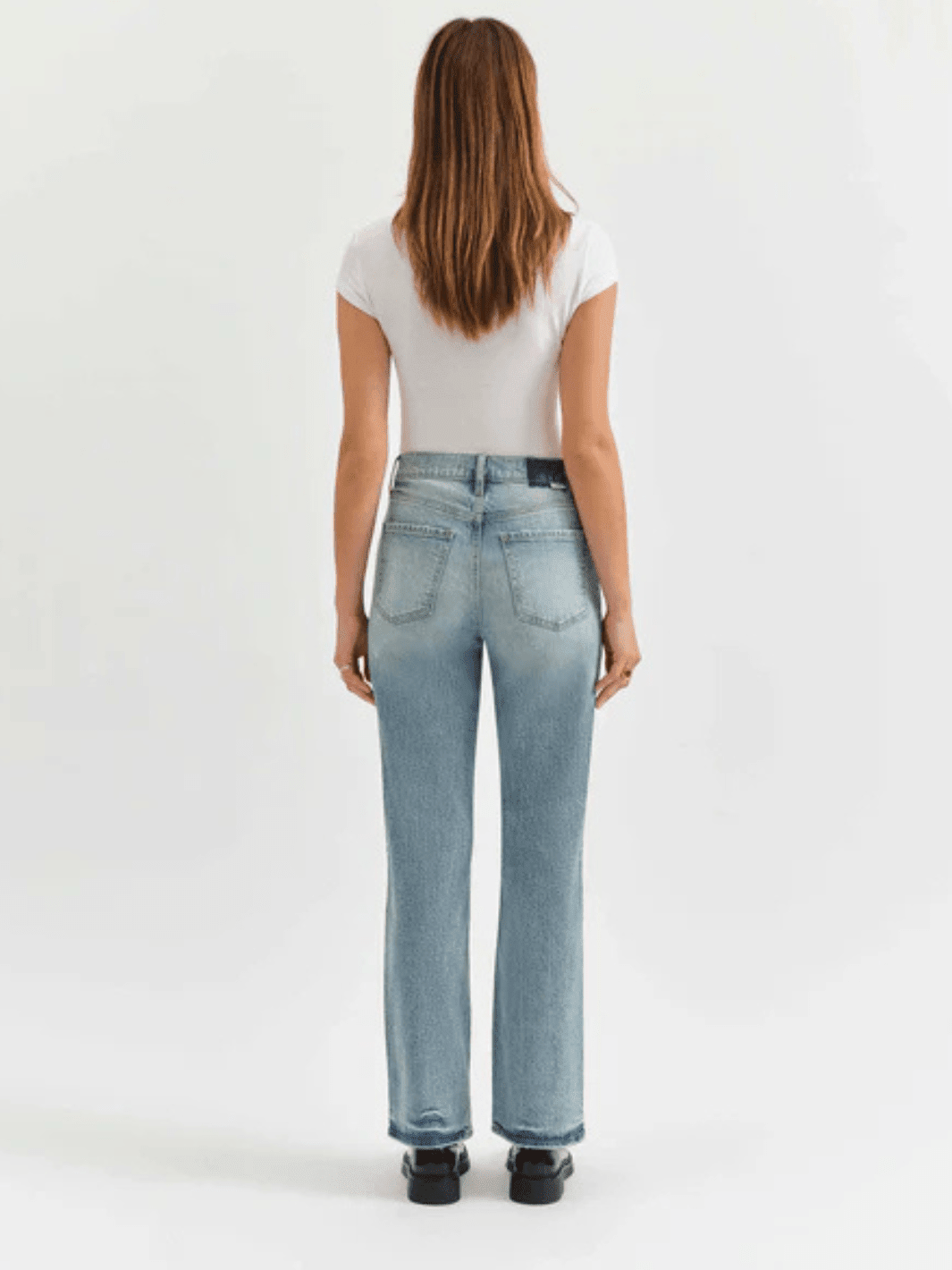 DAZE DENIM - Sundaze High Rise Vintage Straight Jeans - Jayden P Boutique