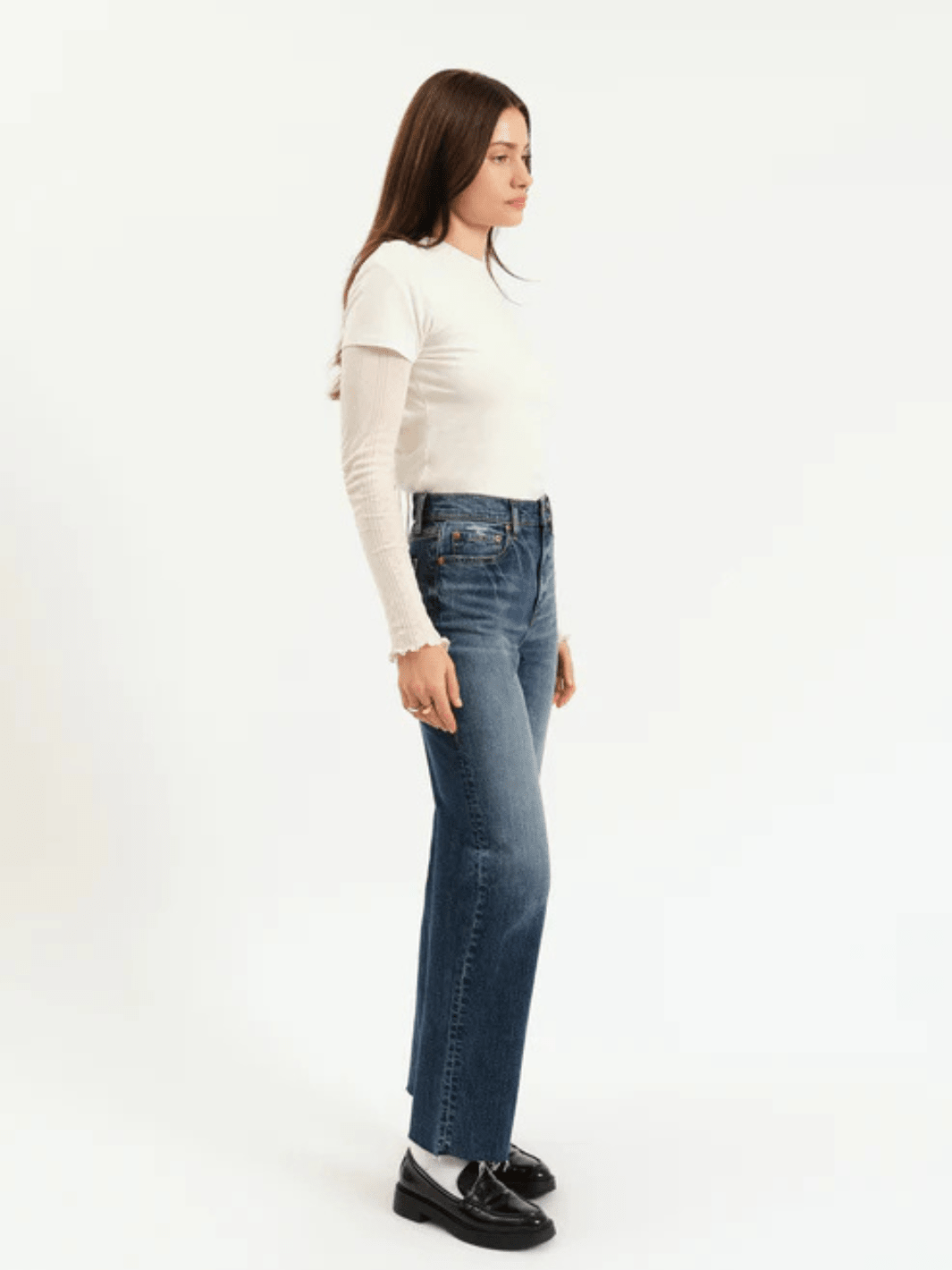 DAZE DENIM - Sundaze High Rise Vintage Straight Jeans - Jayden P Boutique