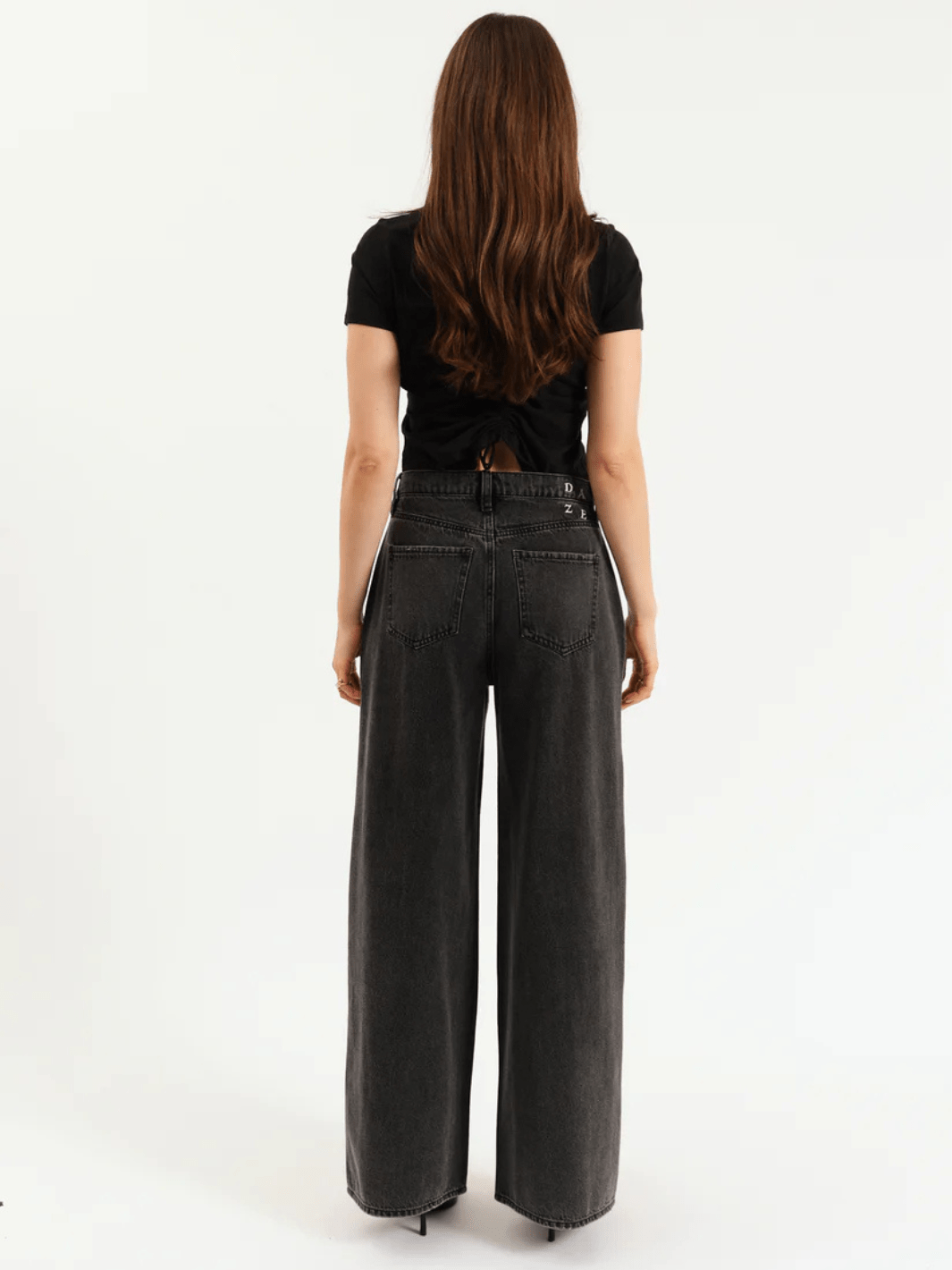 DAZE DENIM - The Wonderer High Rise Wide Leg Denim Jeans - Jayden P Boutique