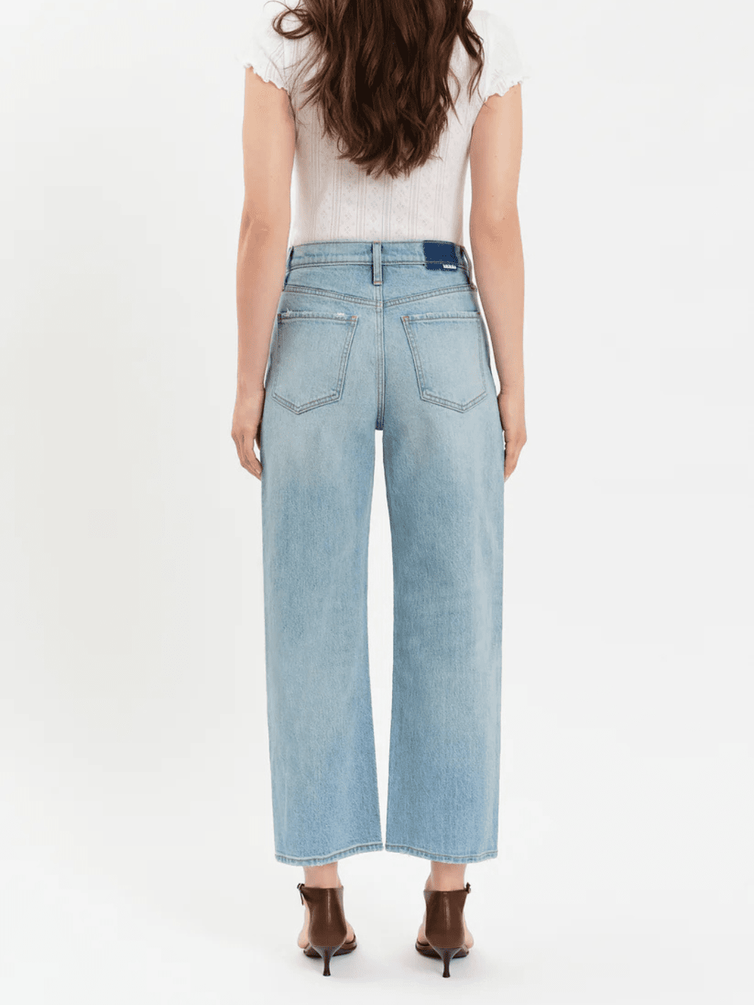 DAZE DENIM - Westward High Rise Seamed Barrel - Jayden P Boutique