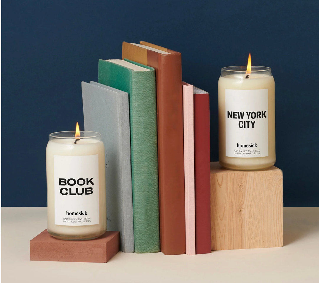 Homesick Candles - Book Club Candle