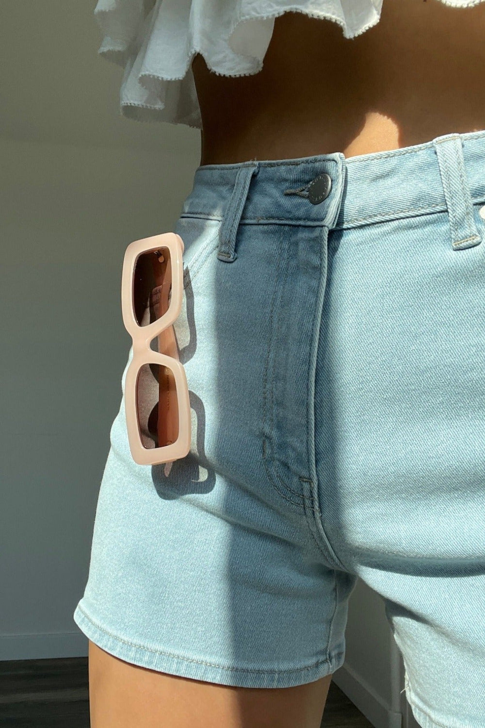Diff Eyewear Indy Sunglasses - Faded Citrus Brown Gradient - Jayden P Boutique