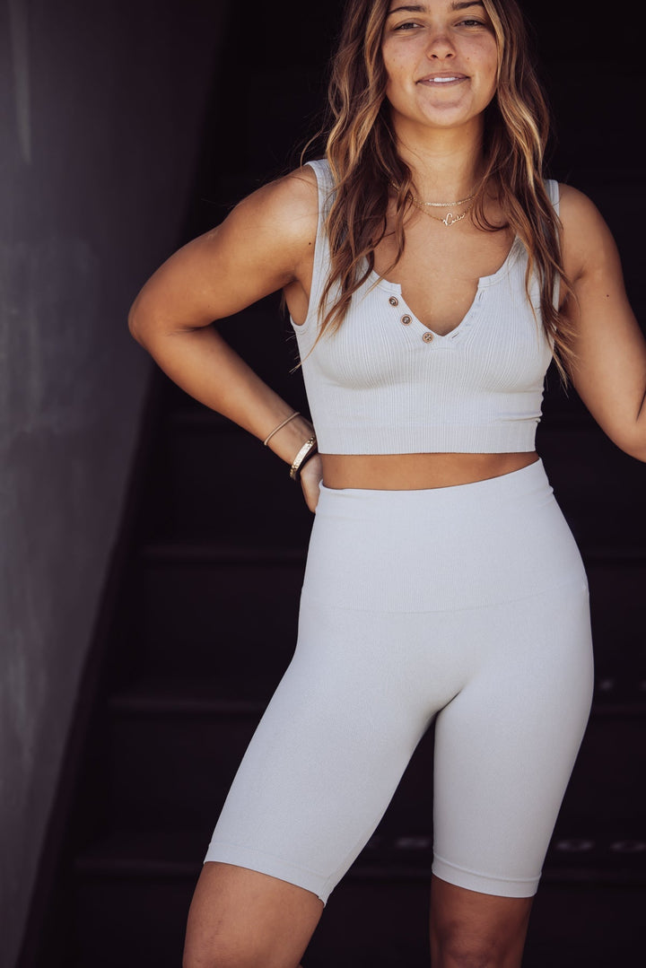 Dysania Cotton Biker Shorts - Jayden P Boutique
