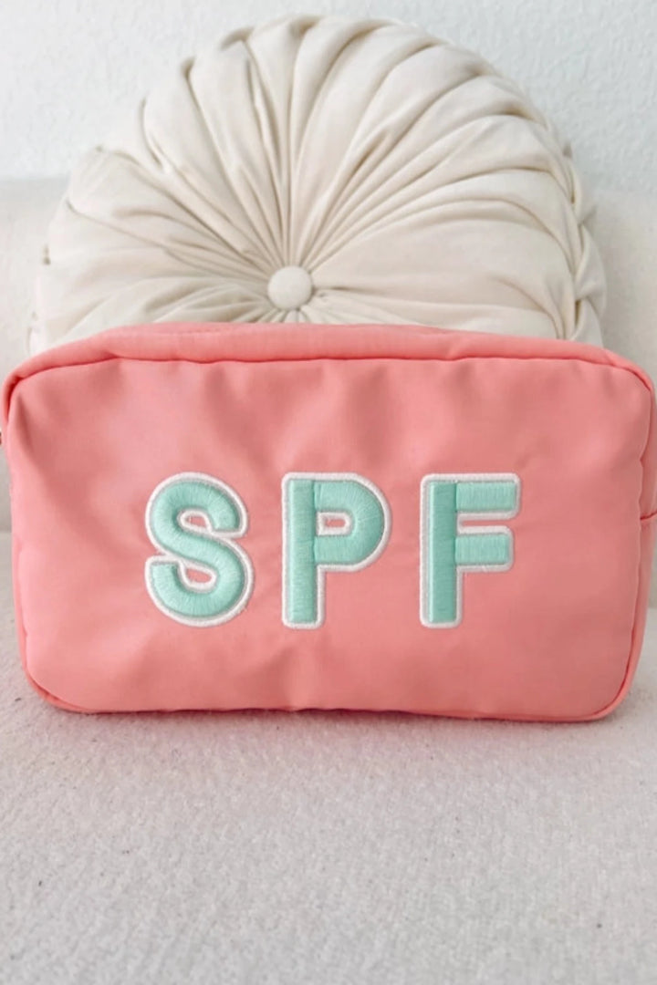 SPF Peach Travel Bag