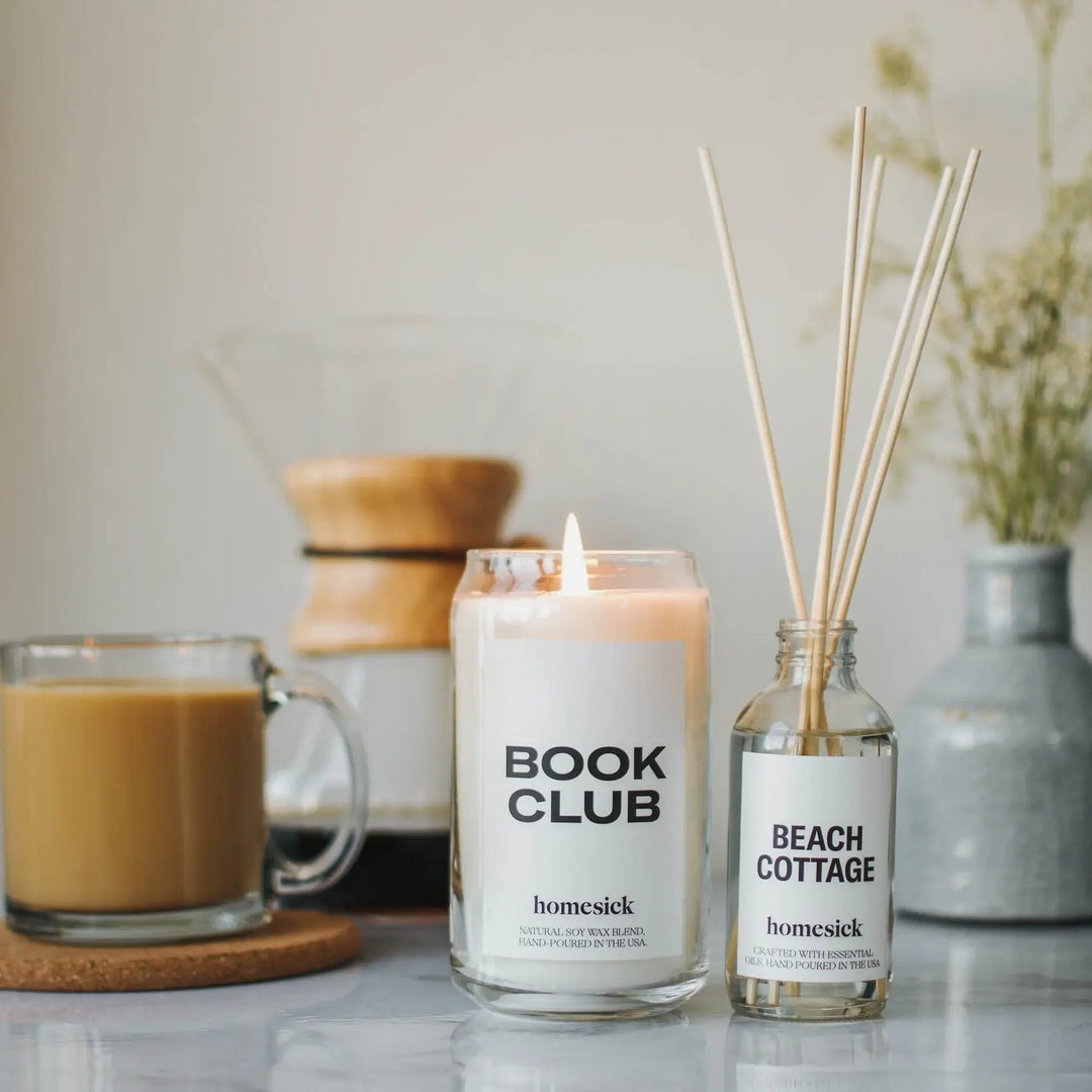 Homesick Candles - Book Club Candle