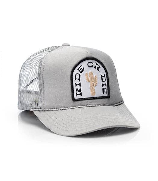 Local Beach - Ride or Die Patch Trucker Hat