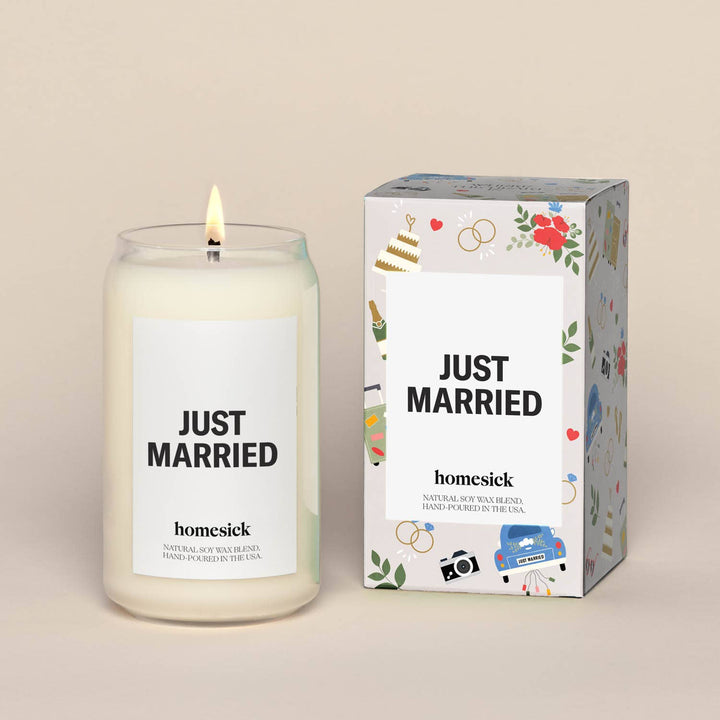 Homesick Candles - Just Married Candle