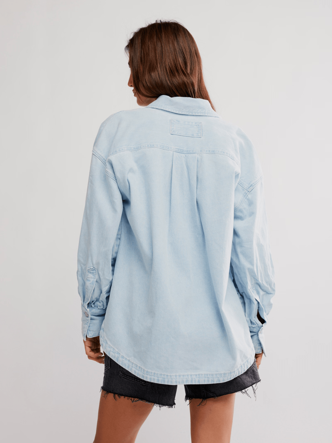 FREE PEOPLE - Ashley Denim Shirt - Jayden P Boutique