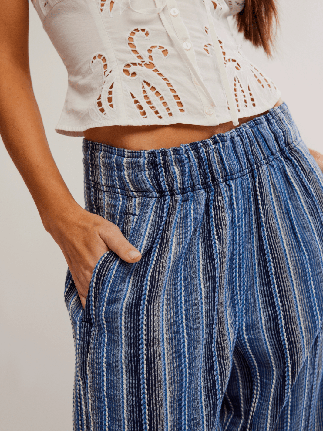 FREE PEOPLE - Days End Linen Pant - Jayden P Boutique