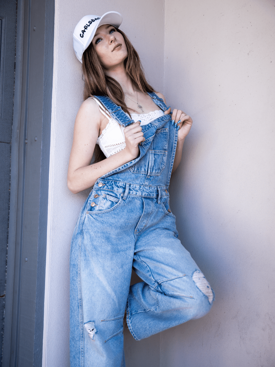 FREE PEOPLE - Good Luck Barrel Overalls - Jayden P Boutique