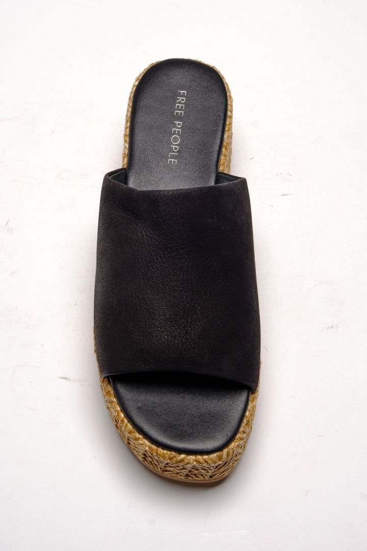Free People Harbor Raffia Flatform - Jayden P Boutique