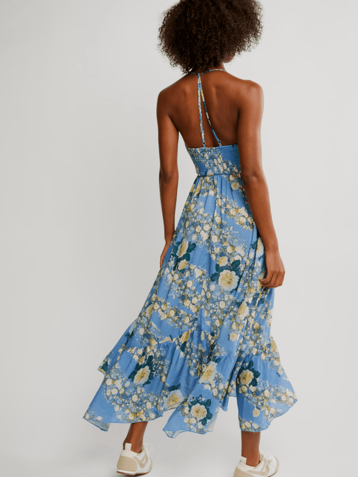 FREE PEOPLE - Heat Wave Printed Maxi Dress - Jayden P Boutique
