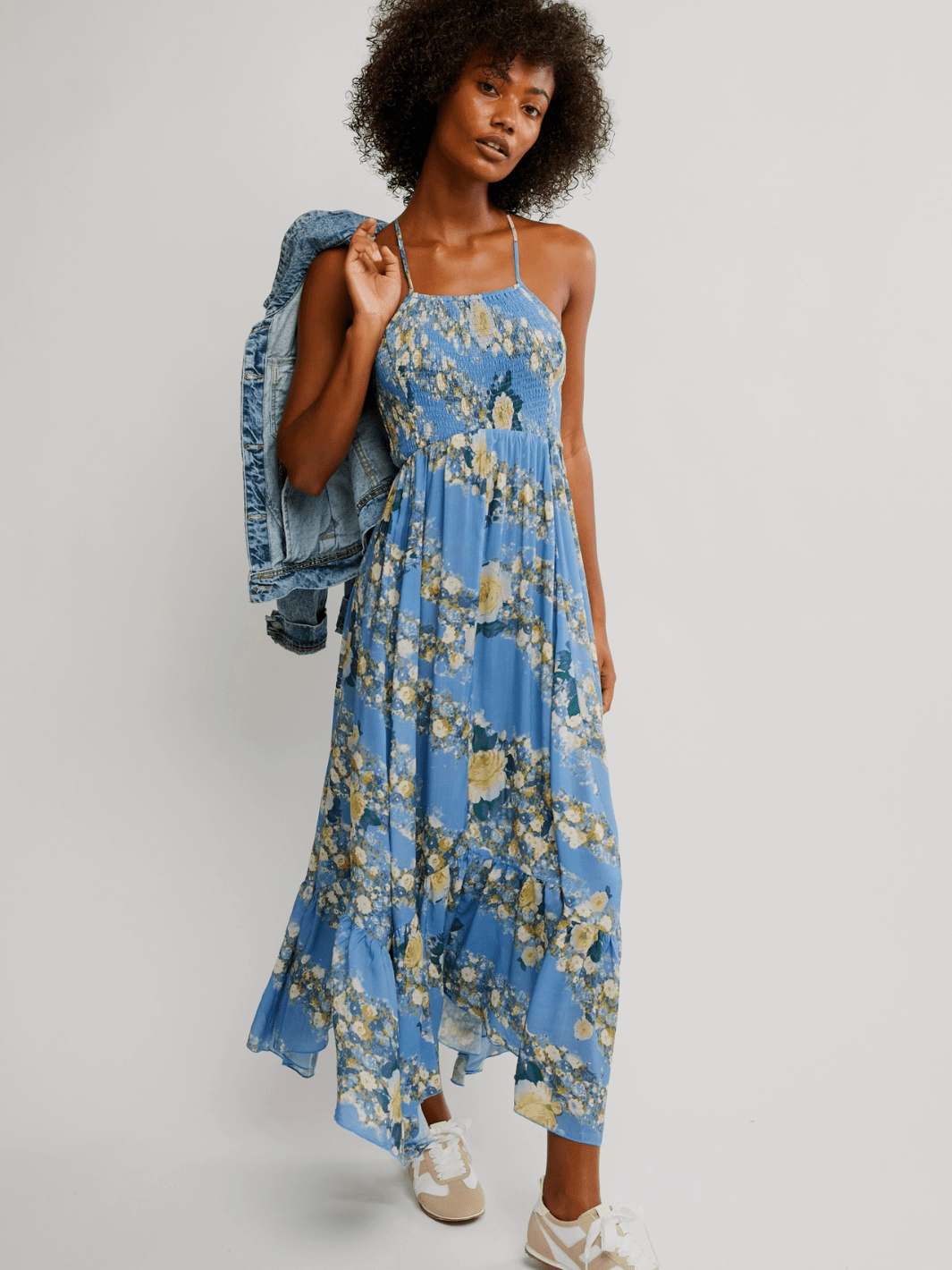 FREE PEOPLE - Heat Wave Printed Maxi Dress - Jayden P Boutique