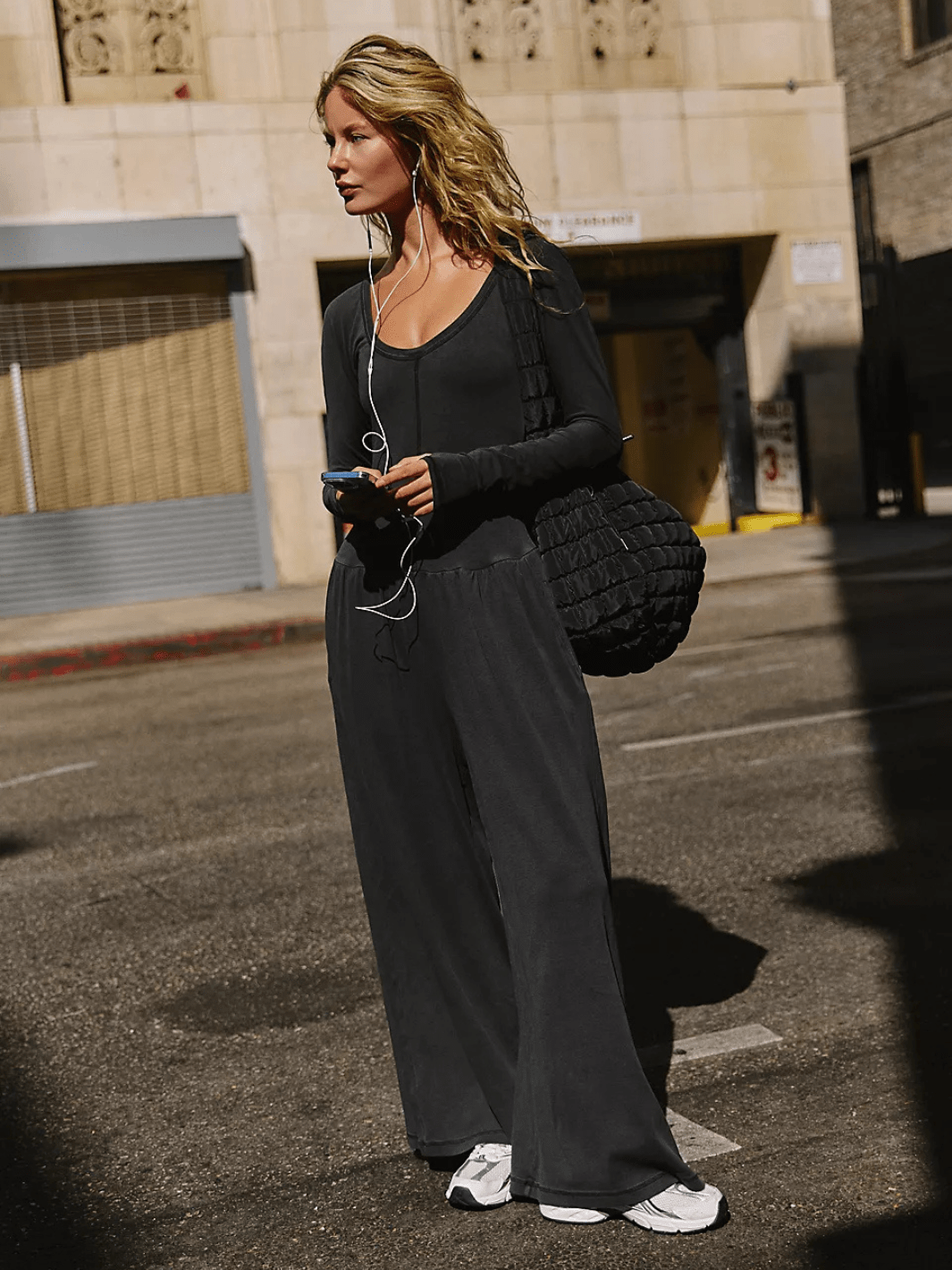 FREE PEOPLE - Hot Shot Wide Leg Onesie - Jayden P Boutique