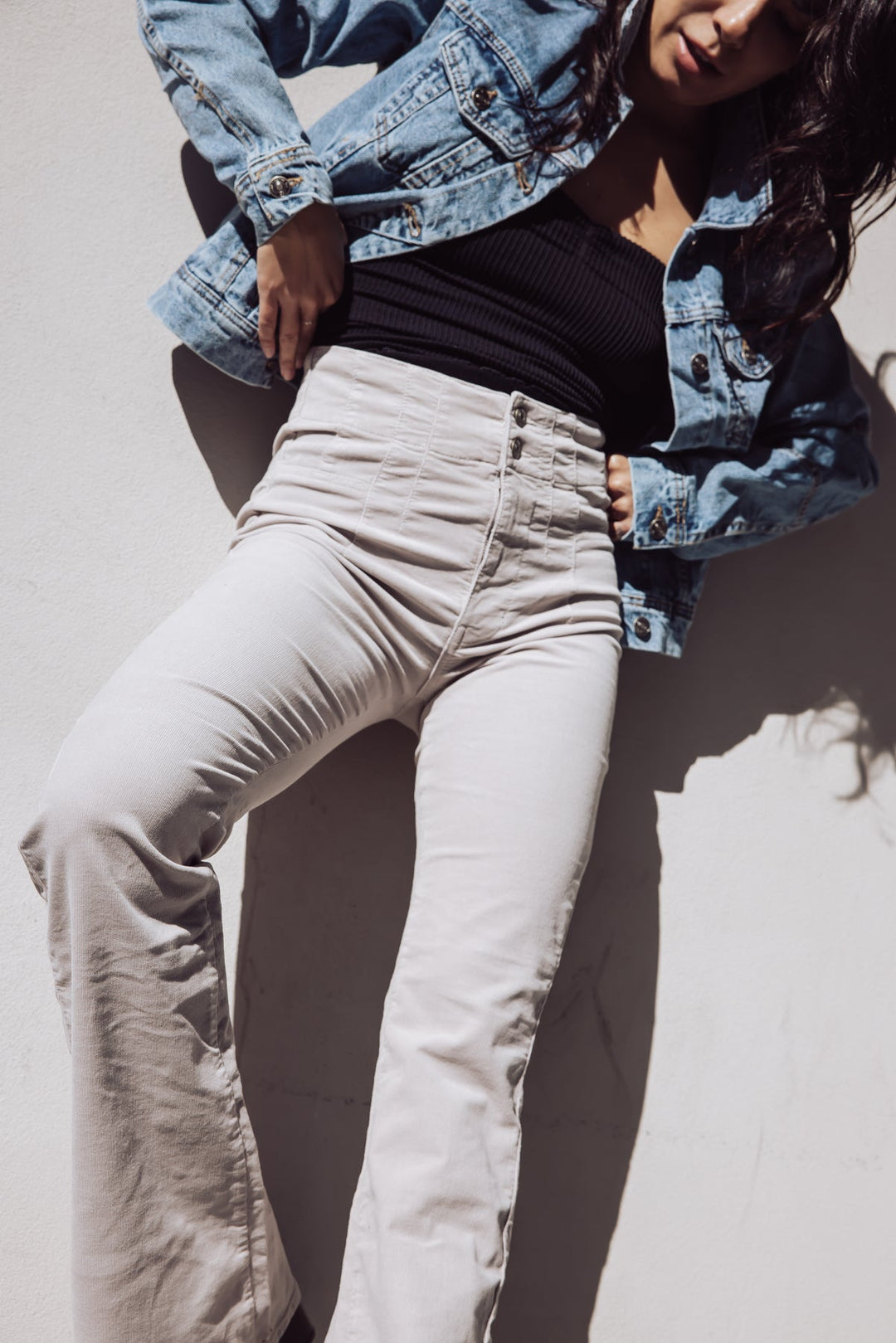 Free People Jayde Corduroy Flare Pants-SALE - Jayden P Boutique