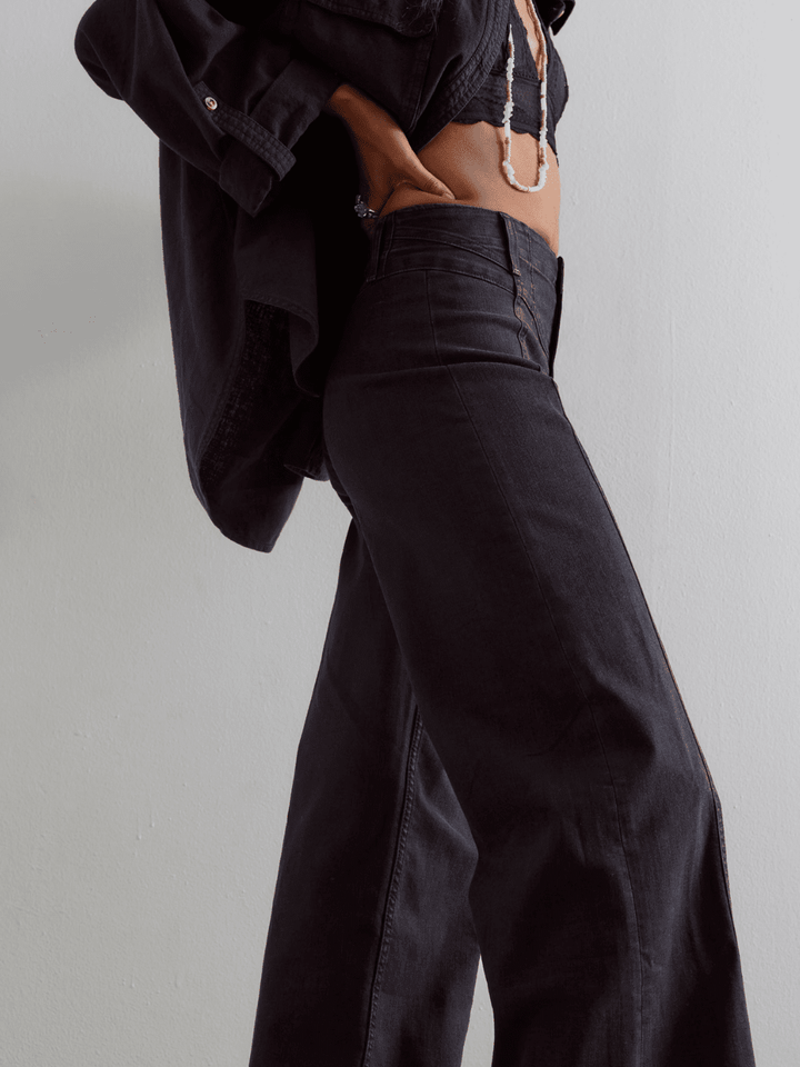 FREE PEOPLE - Libre Wide Leg Jeans - Jayden P Boutique