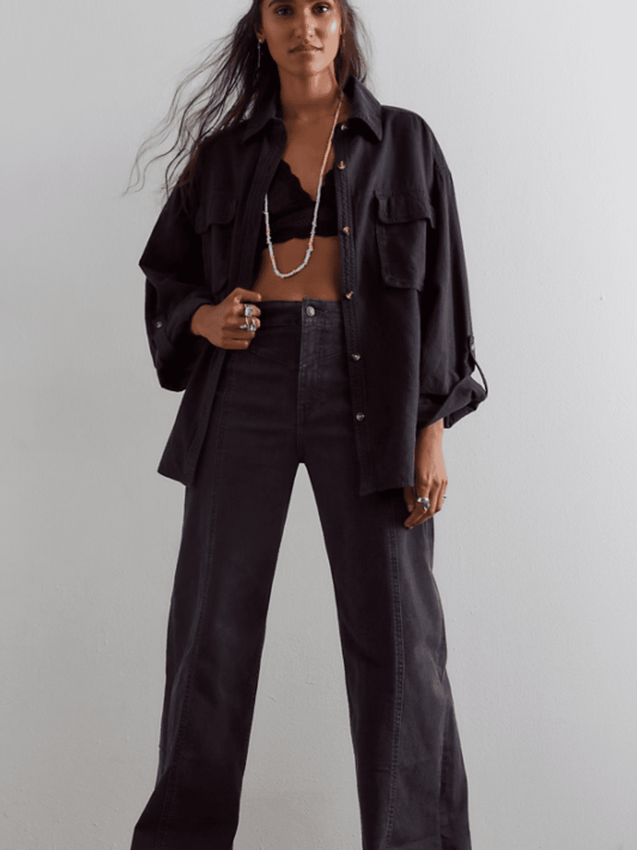 FREE PEOPLE - Libre Wide Leg Jeans - Jayden P Boutique