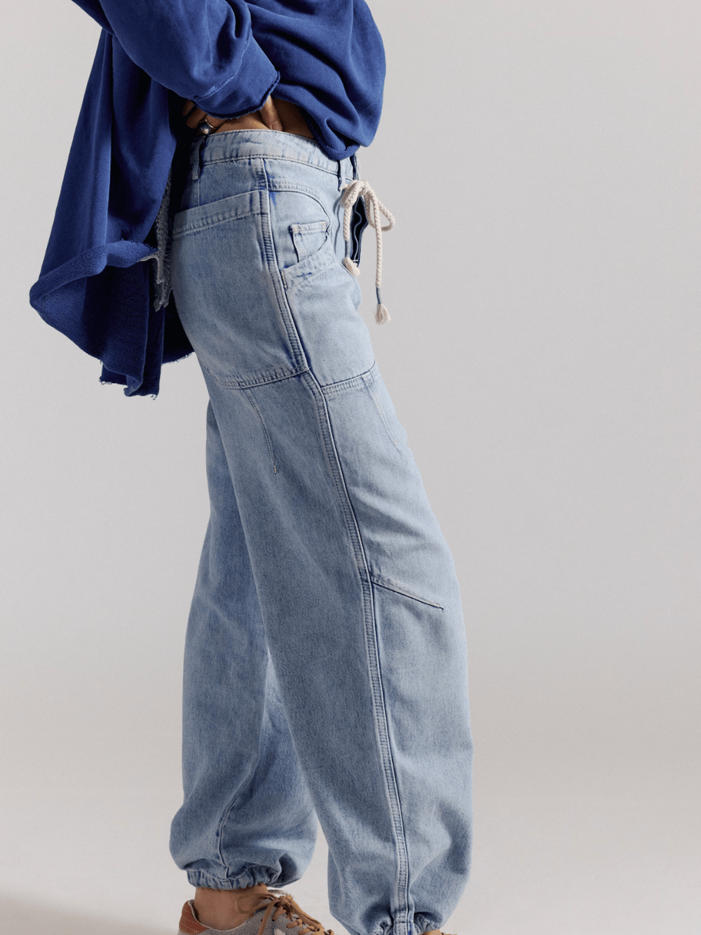 FREE PEOPLE - Love Language Pull On Jeans - Jayden P Boutique