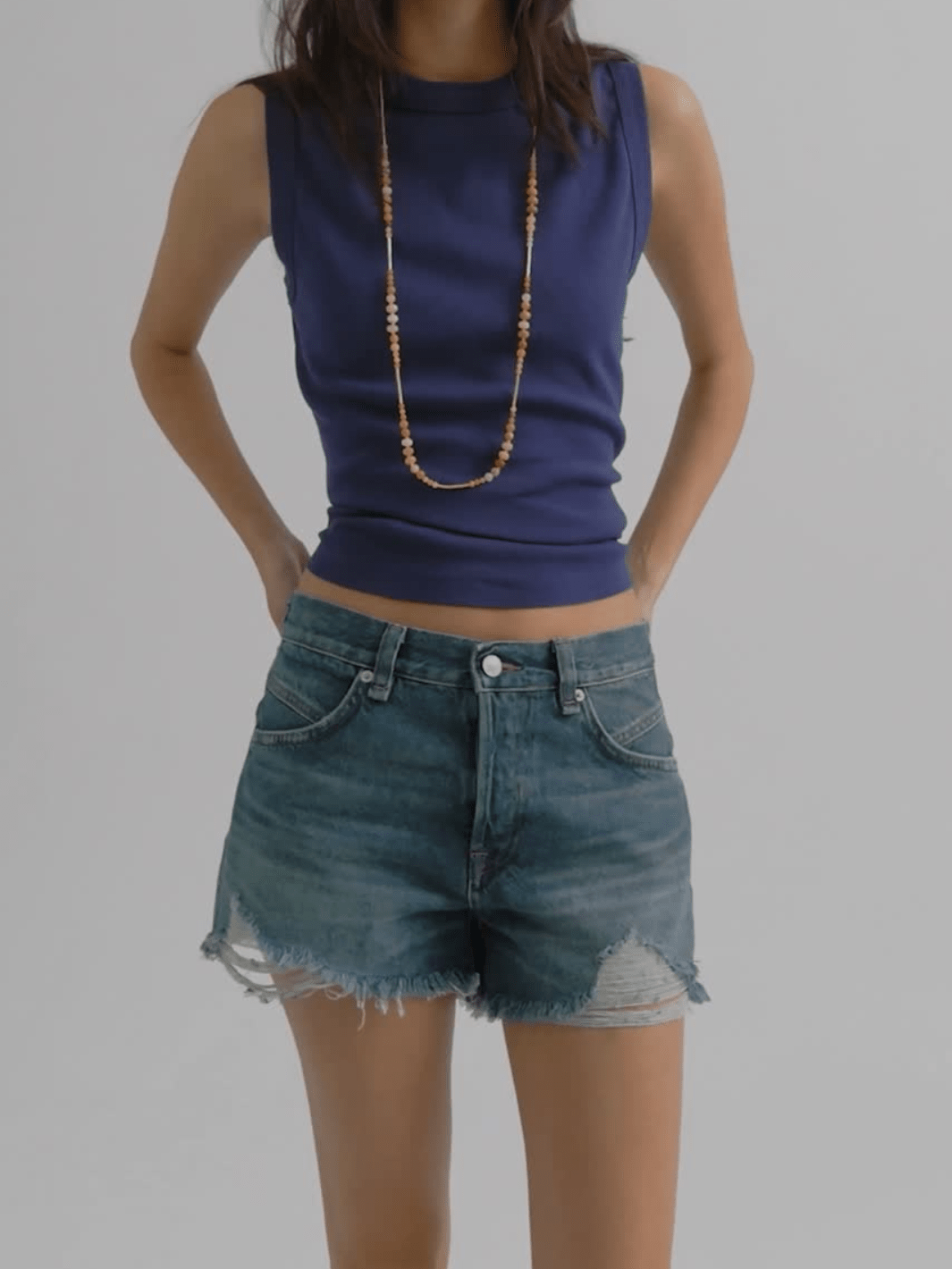 Free People Now Or Never Denim Shorts - Jayden P Boutique