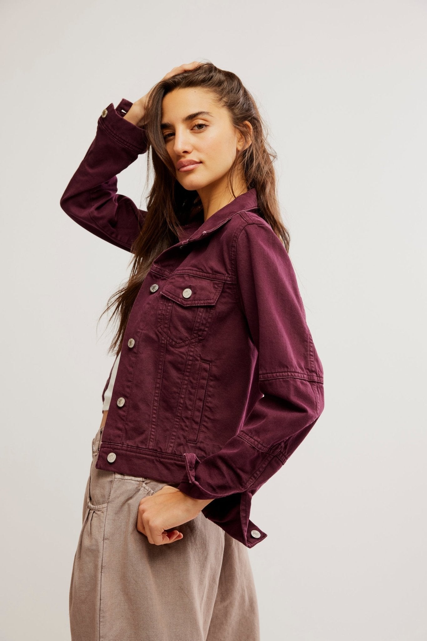 Free People Rumors Denim Jacket - Jayden P Boutique
