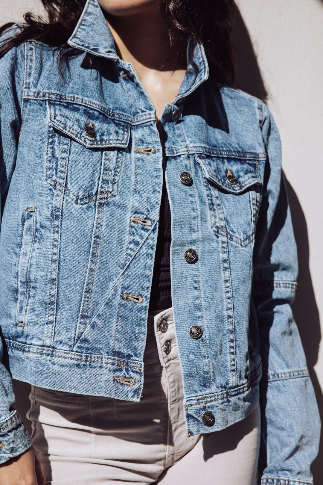 Free People Rumors Denim Jacket - Jayden P Boutique