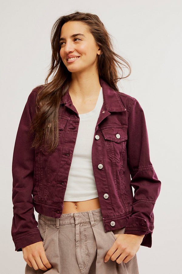Free People Rumors Denim Jacket - Jayden P Boutique