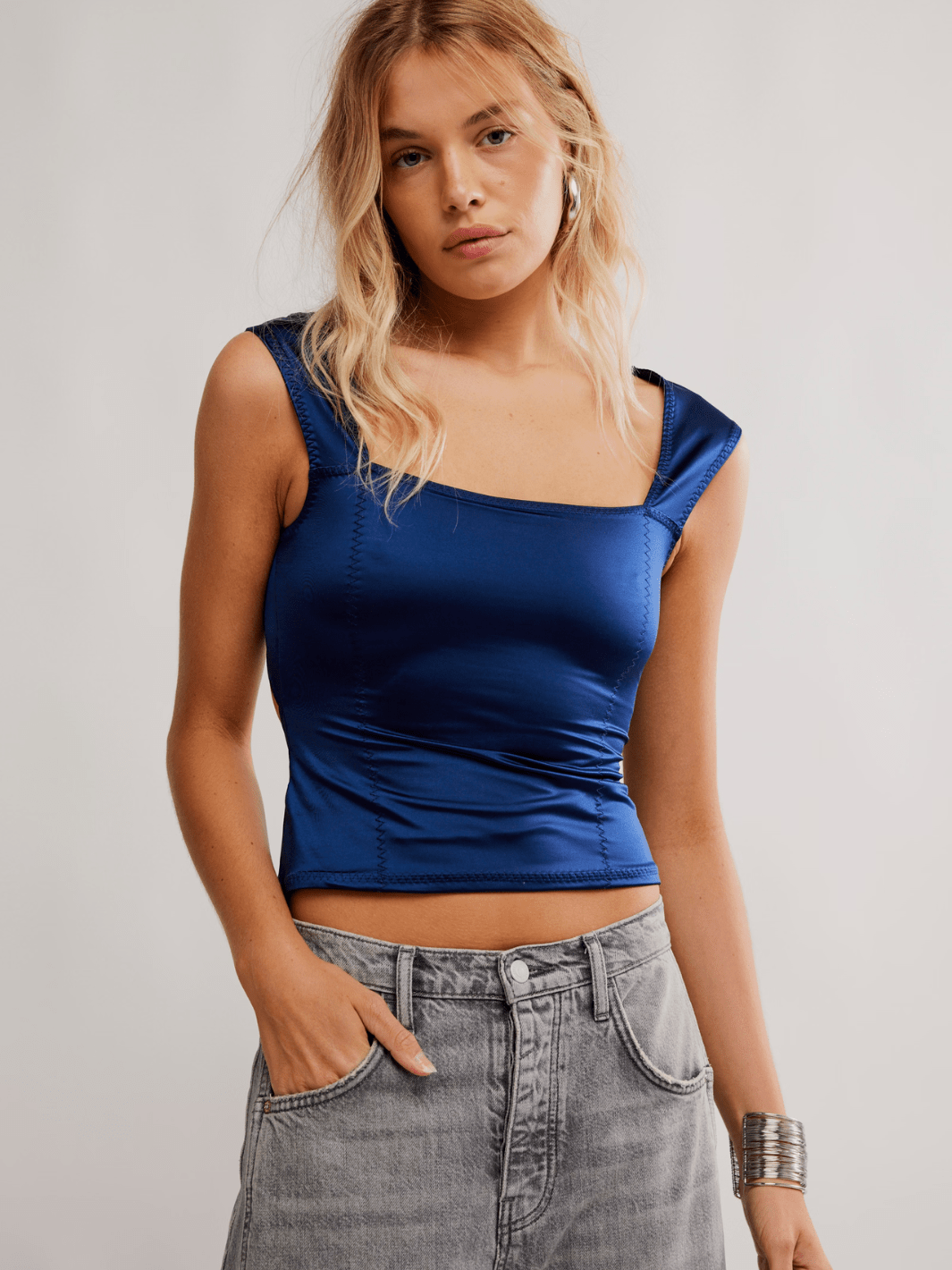 FREE PEOPLE - Shine On Tee - Jayden P Boutique